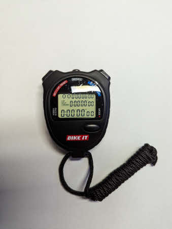 Bike It Motorsport stopwatch / laptimer