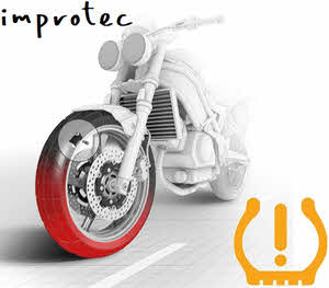 Improtec TPMS ventielen voor motoren